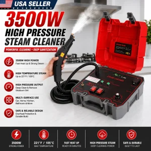 High-Pressure Steam Cleaner for Home and Car