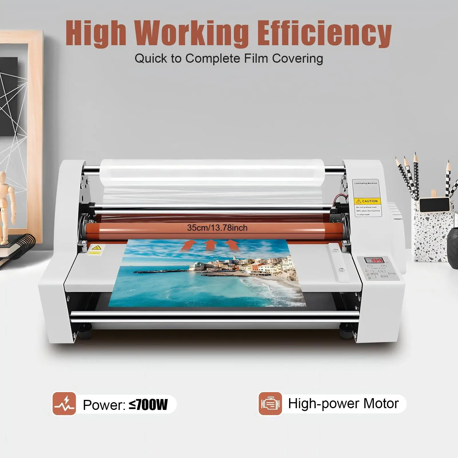 700W Laminating Machine with Dual Heating Modes - Image 1