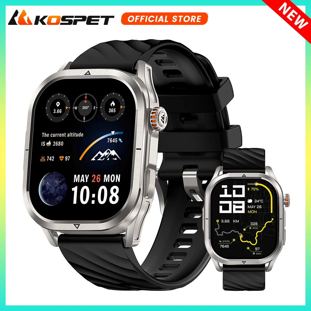 KOSPET MAGIC P10 GPS AMOLED Smartwatch - Image 1